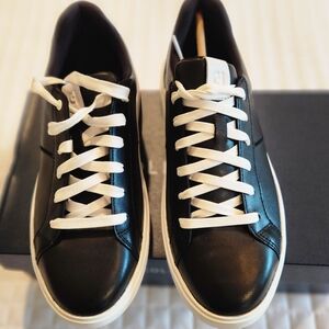 Cole Haan Womens Grand Coaster Sneakers Shoes Size 8.5. Black/white